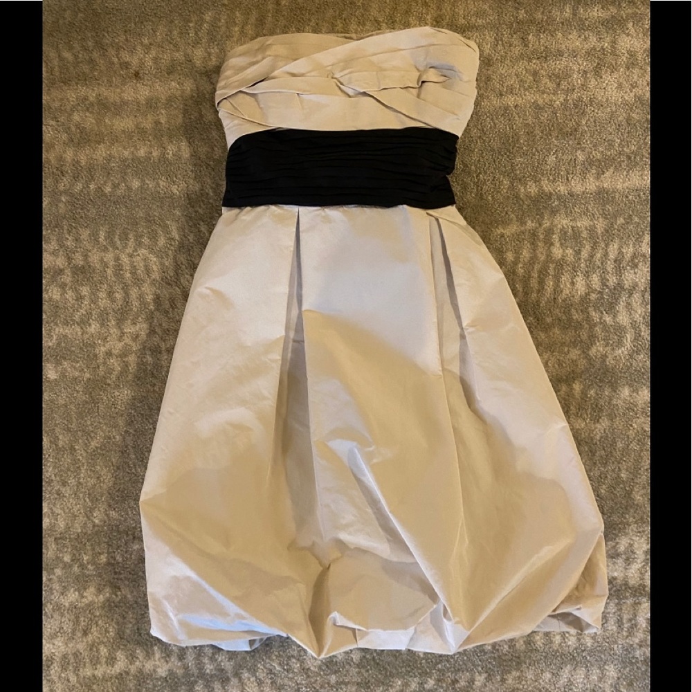 BCBG Strapless Cocktail Dress
